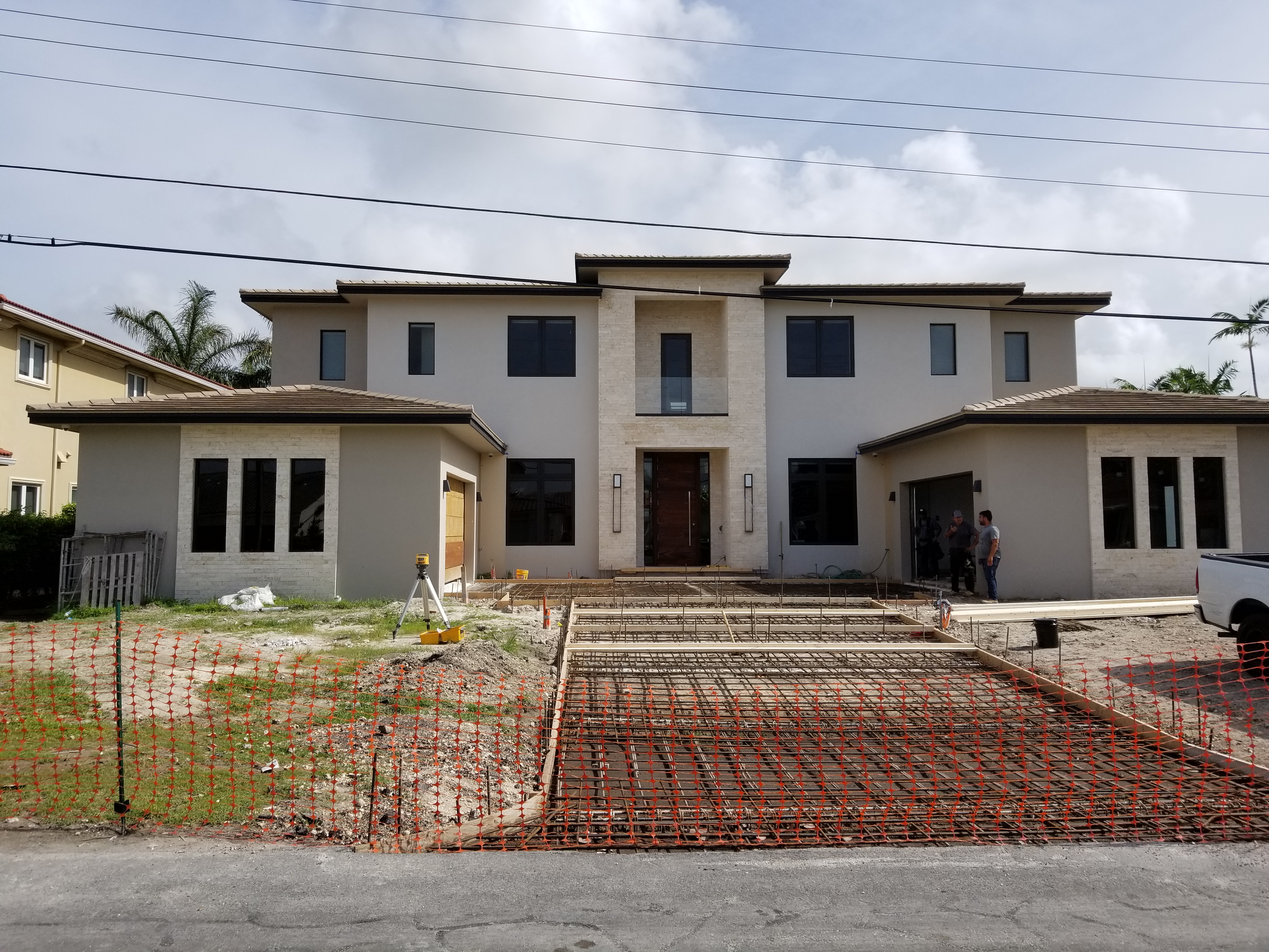 Residential Driveway Foundation