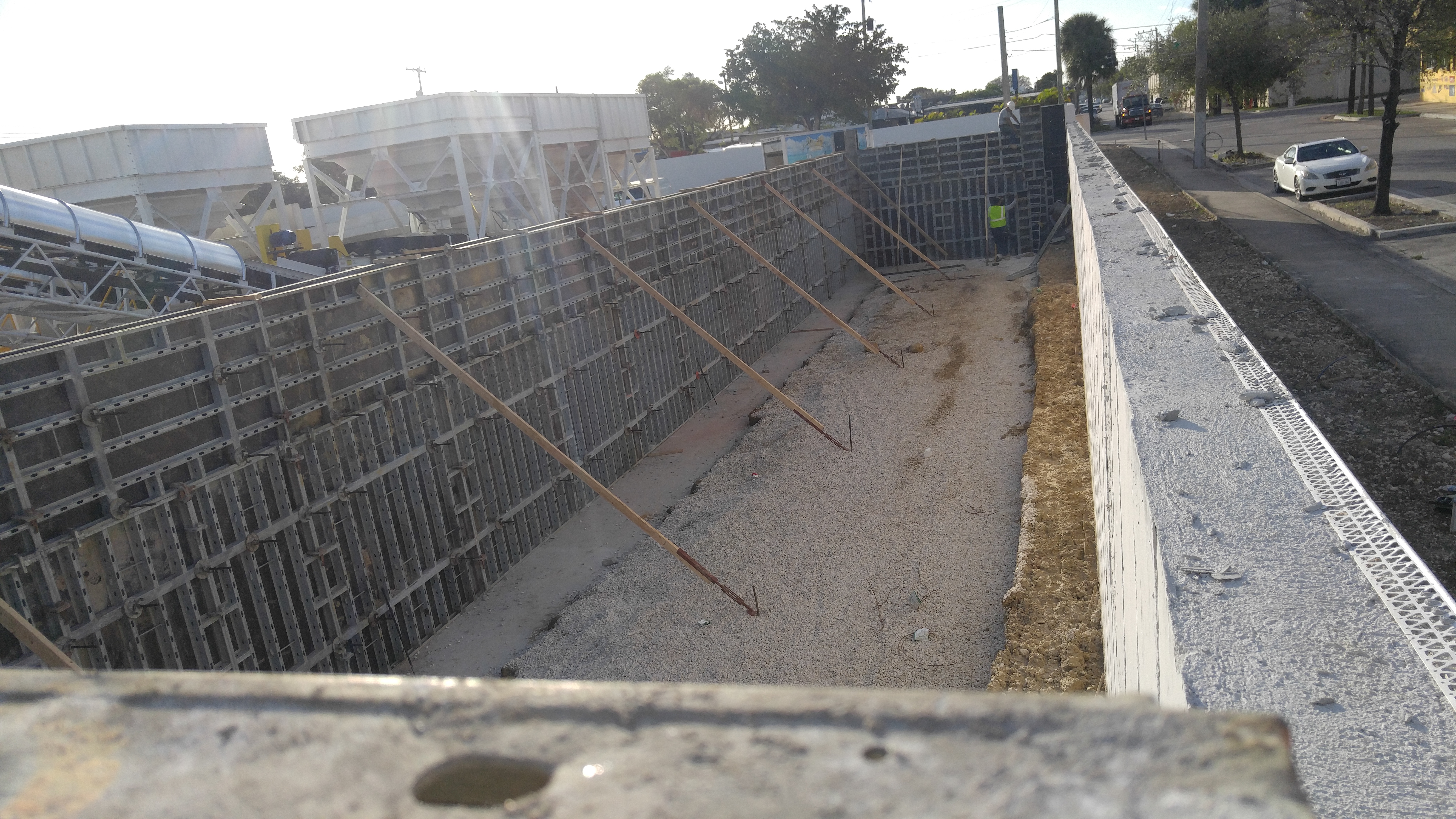 Commercial Retaining Wall