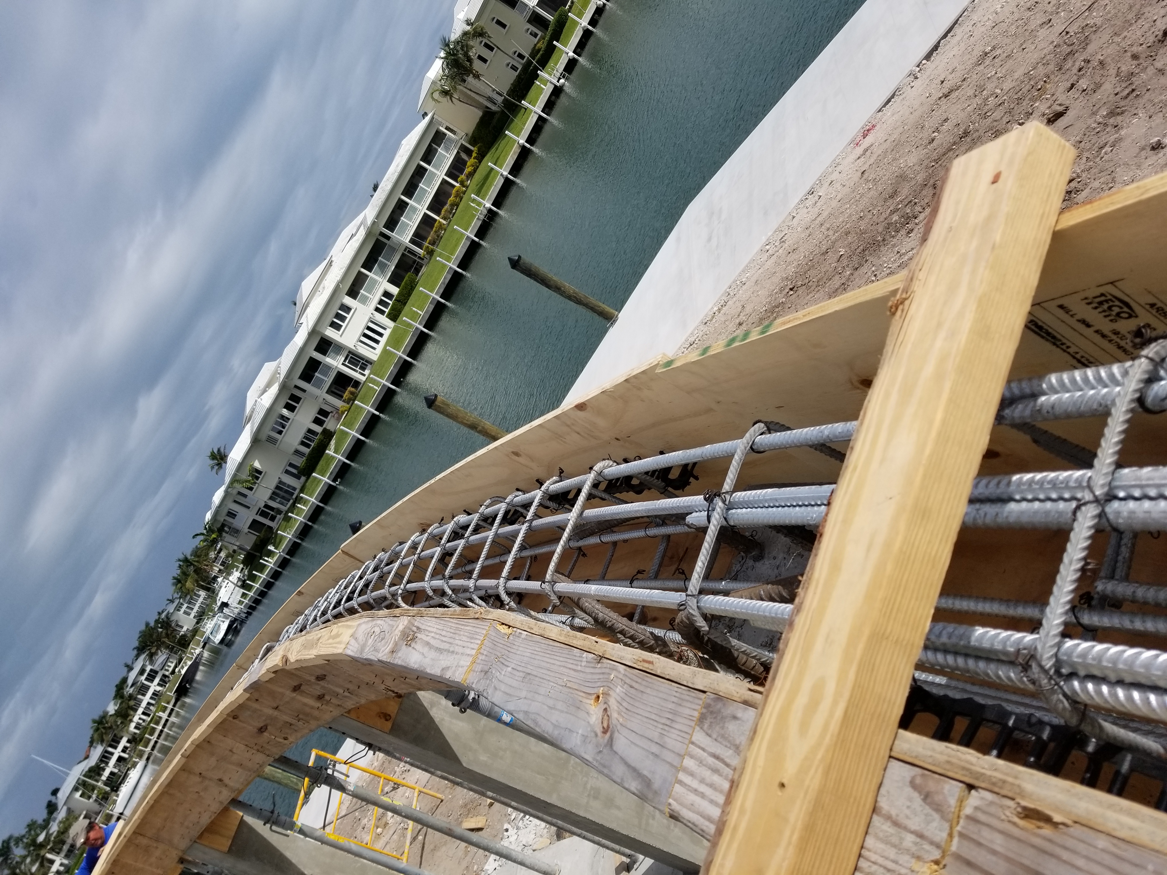 Superior structural design for waterfront projects