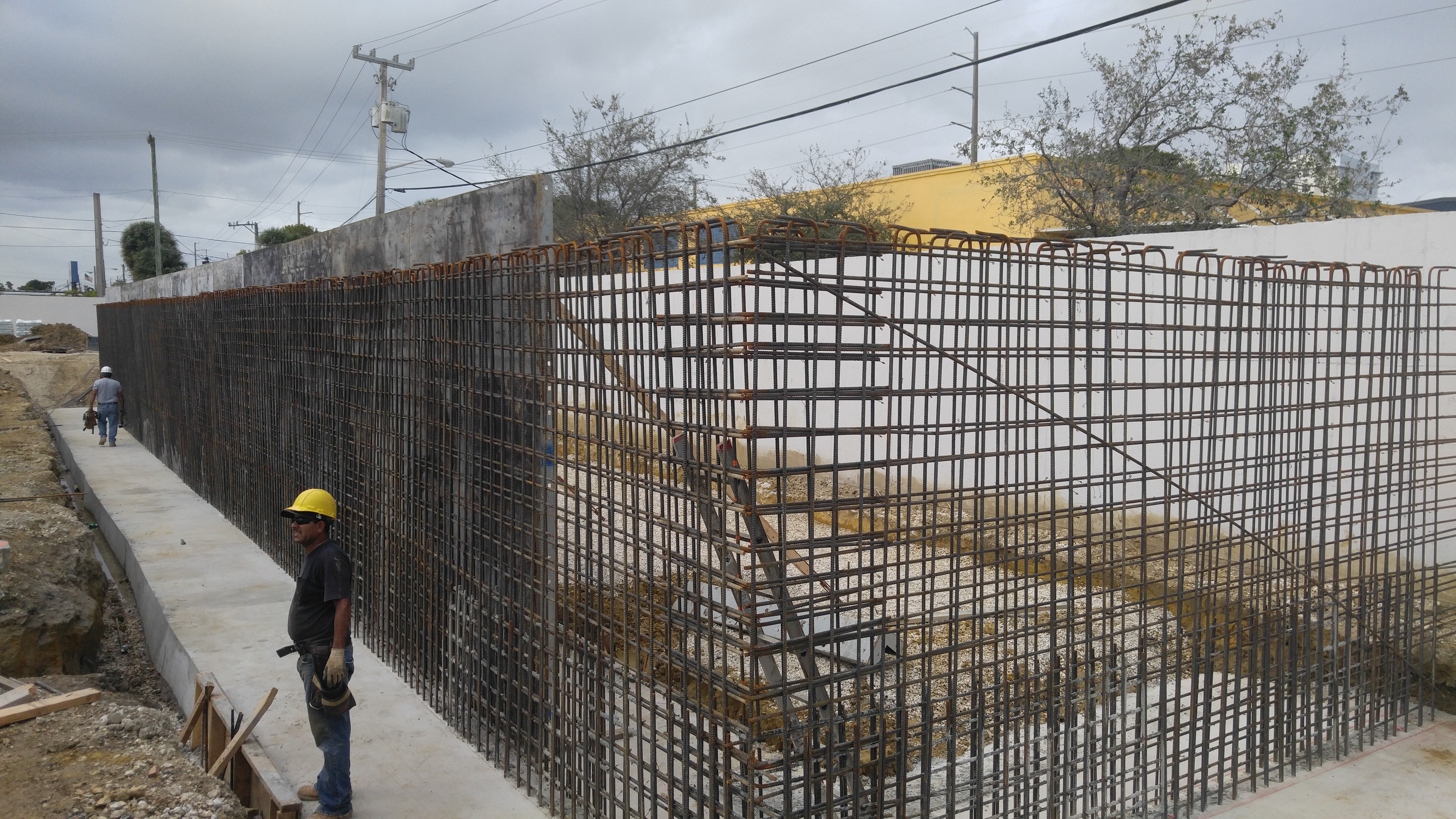Pour-in-Place concrete wall construction by ACO Capital