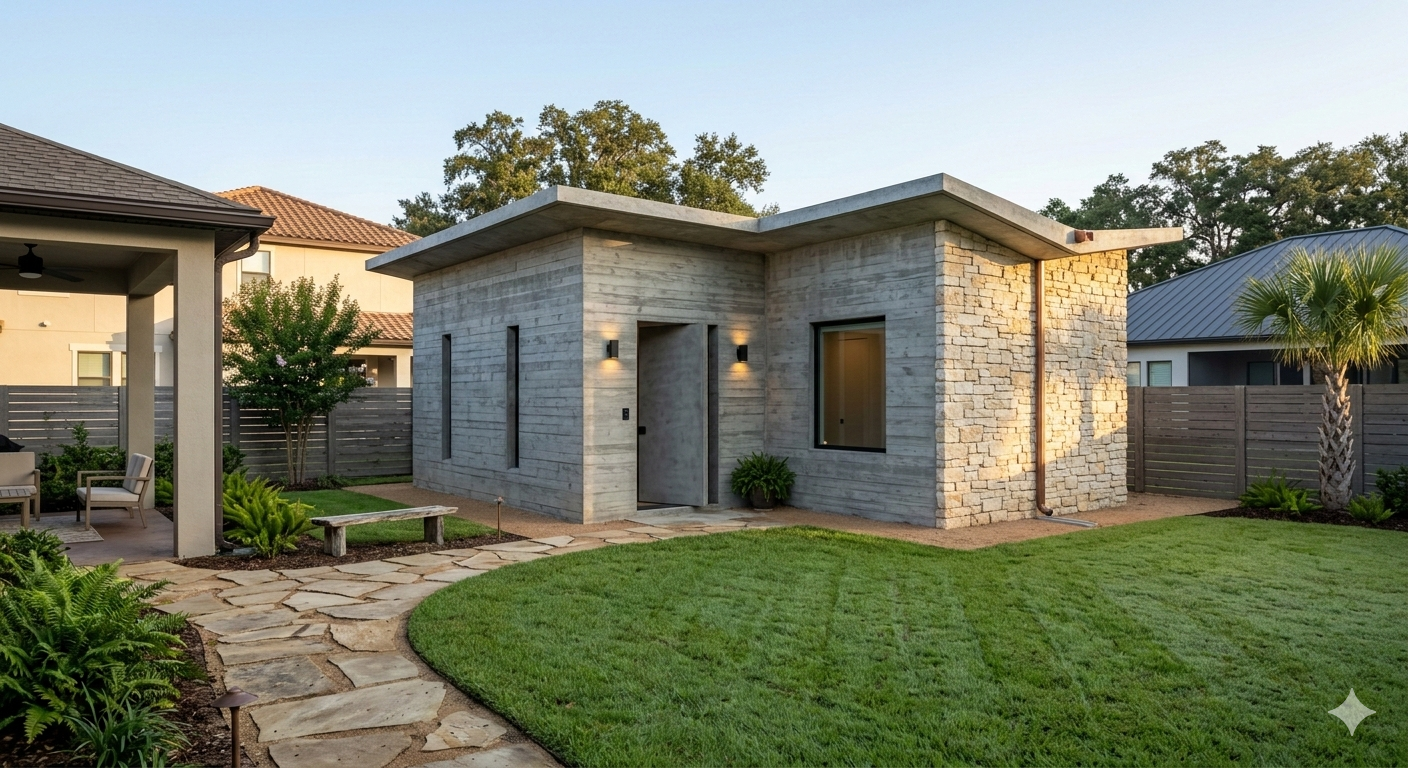 Modern residential bunker